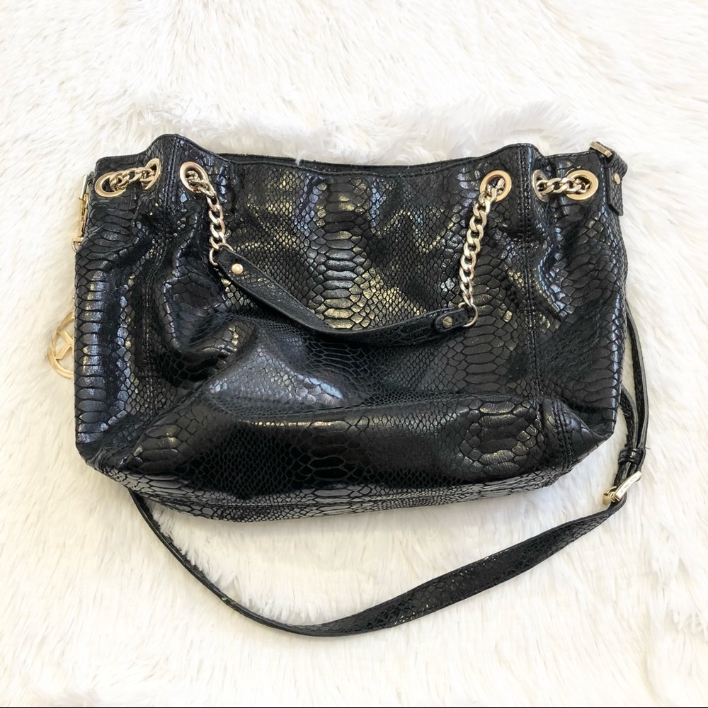 MICHAEL Michael Kors Jet Set Chain Python-Embosse… - image 7